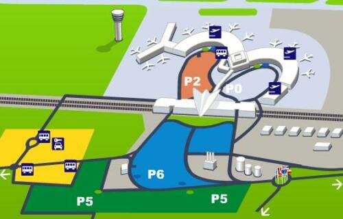 Lyon Airport Car Hire Location